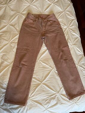 Levi's 501 90’s Straight Leg Jeans in Dusty Rose